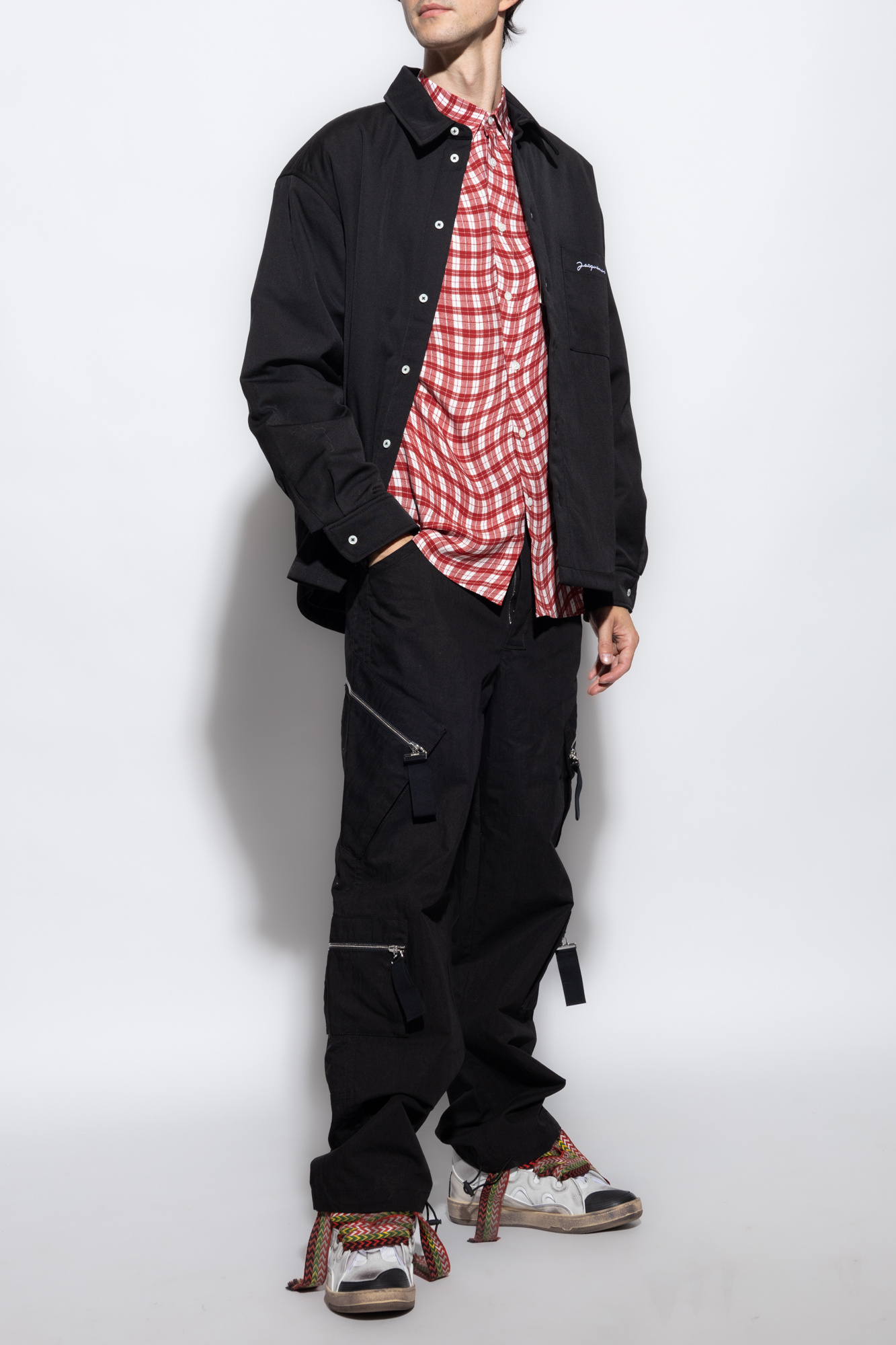 シャツ IONSEOUL Candy hooded balloon check shirt JE068 Jacquemus Checked shirt | SchaferandweinerShops | Men's